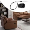 Life Easy Supply Switch & Charger Universal Replacement Release Pull Handle & Cable Set For Sofa Recliner Couch Chair 38'' Aluminum Alloy
