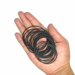 Life Easy Supply 2*2mm 75-100mm Rubber Square Belt For DIY Repair Record Player Walkman CD DVD - 20pcs