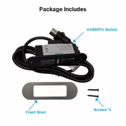 Life Easy Supply EMoMo HX90AFU Recliner Switch 2 Button 5 Pin With USB Port