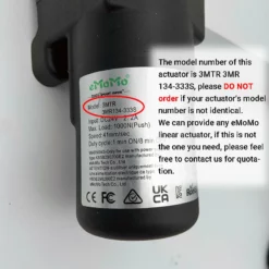 Life Easy Supply EMoMo 3MTR 3MR134-333S Linear Actuator Motor Assembly