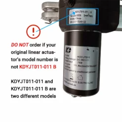 Life Easy Supply KDYJT011-011 B Kaidi Linear Actuator