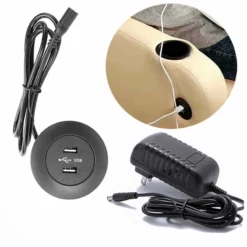 Life Easy Supply DIY Mounted Furniture USB Charging Port 5V 2A Dual USB With Power Adapter Switch & Charger 11 Life Easy Supply DIY Mounted Furniture USB Charging Port 5V 2A Dual USB With Power Adapter Switch & Charger