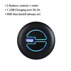 Life Easy Supply Switch & Charger MLSK5-D (LSF) Fixed Switch For Recliner Lift Chair Sofa Couch 2 Button 5pin W/ USB