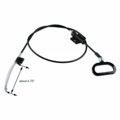 Life Easy Supply 98cm/38.6in Recliner Sofa Cable, Sofa Recliner Release Cable, D Ring Couch Recliner Pull Handle Upholstery