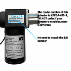 Life Easy Supply KDFSJ-435-1 Kaidi Linear Actuator For Power Recliner Lift Chair