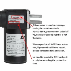 Life Easy Supply Kaidi KDFSJ-385-6 Linear Actuator Motor Assembly 8 Life Easy Supply Kaidi KDFSJ-385-6 Linear Actuator Motor Assembly