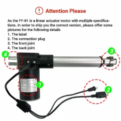Life Easy Supply FY01 Linear Actuator Motor By Wuxi JDR WX Feiya For Recliner Lift Chairs 9 Life Easy Supply FY01 Linear Actuator Motor By Wuxi JDR WX Feiya For Recliner Lift Chairs