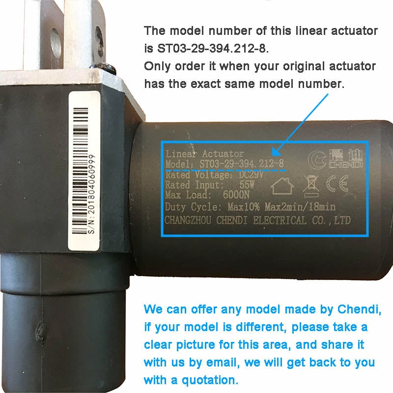 Life Easy Supply Chendi ST03-29-394.212-8 Linear Actuator For Golden PR-458 Lift Chair 5 Life Easy Supply Chendi ST03-29-394.212-8 Linear Actuator For Golden PR-458 Lift Chair