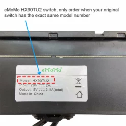 Life Easy Supply Switch & Charger EMoMo HX90TU2 8 Button Switch For Recliner Lift Chair With USB Type C Charger