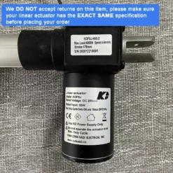 Life Easy Supply KDFSJ-403-2 Kaidi Linear Actuator Power Recliner Lift Chairs Motor Replacement