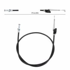 Life Easy Supply Switch & Charger Universal Replacement Release Pull Handle & Cable Set For Sofa Recliner Couch Chair 38'' Aluminum Alloy