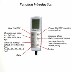 Life Easy Supply Replacement Remote Controller For Power Lift Massage Chair