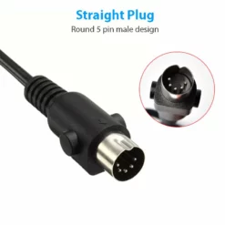 Life Easy Supply 2 Button Remote Controller For Riser Recliner Lift Chair W/ Straight Round 5 Pin Plug