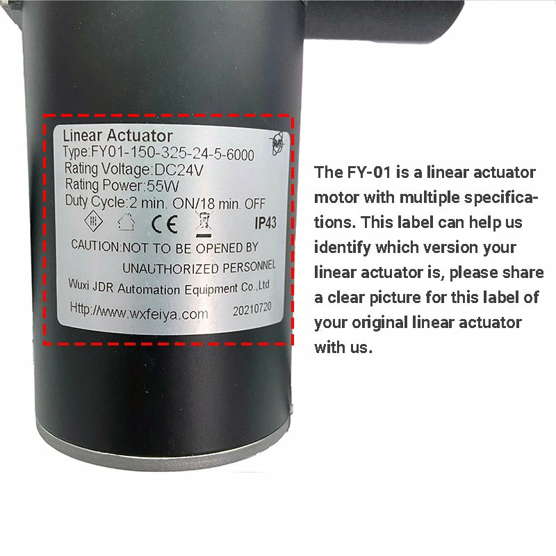 Life Easy Supply FY01 Linear Actuator Motor By Wuxi JDR WX Feiya For Recliner Lift Chairs 6 Life Easy Supply FY01 Linear Actuator Motor By Wuxi JDR WX Feiya For Recliner Lift Chairs