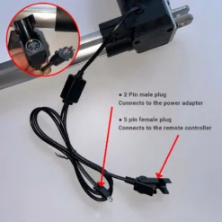 Life Easy Supply KDFSJ-190-5-1 Kaidi Linear Actuator For Power Recliner Lift Chair