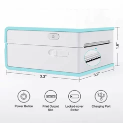 Life Easy Supply Other Products M02 App Operated Pocket Printer, Wireless Bluetooth Mini Printer Compatible With IOS And Android 18 Life Easy Supply Other Products M02 App Operated Pocket Printer, Wireless Bluetooth Mini Printer Compatible With IOS And Android