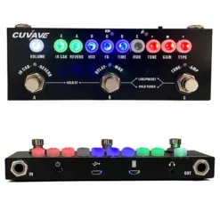 Life Easy Supply Cuvave Cube Baby Guitar Multi-Effects Pedal - Rechargeable 9 Preamp Reverse 8 IR Cab Simulation Other Products