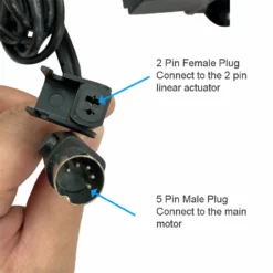 Life Easy Supply Switch & Charger EMoMo HX90TU2 8 Button Switch For Recliner Lift Chair With USB Type C Charger