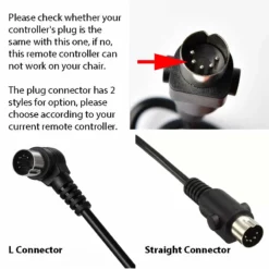 Life Easy Supply Universal 4 Buttons 5 Pin Remote Controller For Lift Chair Sofa Power Recliner