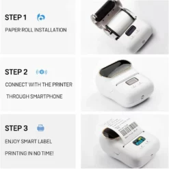Life Easy Supply M110 Portable Bluetooth Thermal Printer Mini Mobile Sticker Label Maker, QR Barcode Clothing Jewelry Label Printing Machine 22 Life Easy Supply M110 Portable Bluetooth Thermal Printer Mini Mobile Sticker Label Maker, QR Barcode Clothing Jewelry Label Printing Machine