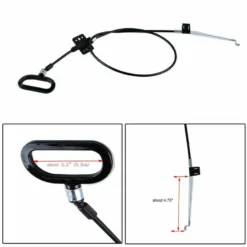 Life Easy Supply 98cm/38.6in Recliner Sofa Cable, Sofa Recliner Release Cable, D Ring Couch Recliner Pull Handle Upholstery