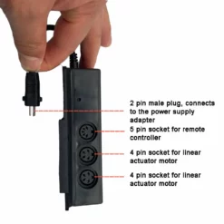 Life Easy Supply Wire/Wireless Control System For 2 Motor Power Recliners