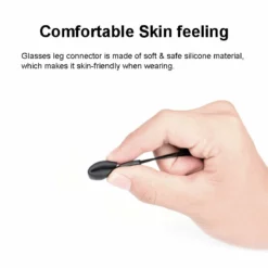 Life Easy Supply Adjustable Anti Slippery Eyeglass Retainer Strap No Tail Silicone - 3 Pack