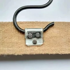 Life Easy Supply 100pcs Upholstery Zig-Zag Spring Clips S Clips DIY Chair & Sofa Spring Repair Clips - With Plastic Sleeve