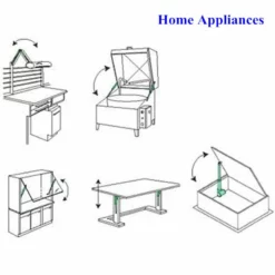 Life Easy Supply Linear Actuator Wireless Remote Controller Set 12/24V Suitable For Recliner, Garage Door, Medical Chair/beds, Salon Chair Etc