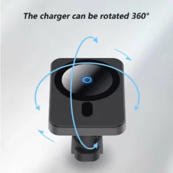 Life Easy Supply Magnetic Car Vent Mount For IPhone 12/Mini/Pro/Pro Max With Wireless Charging Support Magsafe