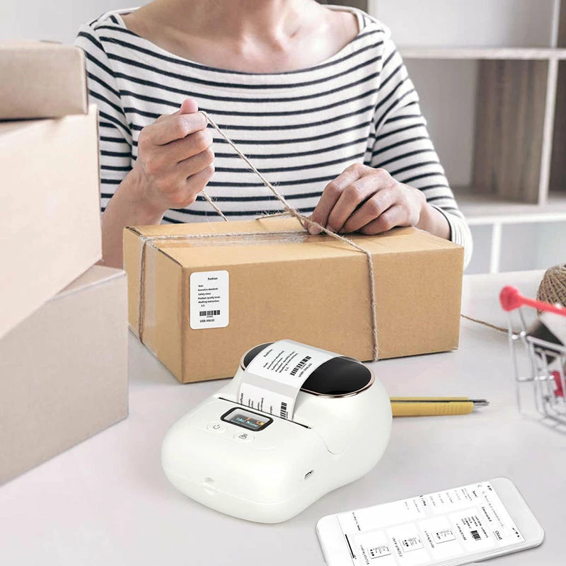Life Easy Supply M110 Portable Bluetooth Thermal Printer Mini Mobile Sticker Label Maker, QR Barcode Clothing Jewelry Label Printing Machine 12 Life Easy Supply M110 Portable Bluetooth Thermal Printer Mini Mobile Sticker Label Maker, QR Barcode Clothing Jewelry Label Printing Machine