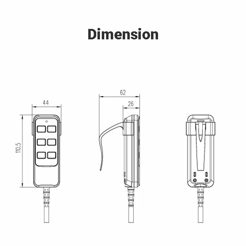 Life Easy Supply Richmat HJH5 Wired Remote Controller For Electric Adjustable Bed 5 Life Easy Supply Richmat HJH5 Wired Remote Controller For Electric Adjustable Bed