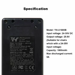 Life Easy Supply Universal Recliner Battery Pack 24V/29V 1800mAh Rechargable