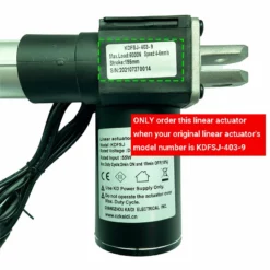 Life Easy Supply KDFSJ-403-9 Kaidi Linear Actuator For Power Recliner Lift Chair