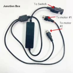 Life Easy Supply Switch & Charger MLSK35-G(LSF)1.3M-L Recliner Switch & Junction Box 5 Button USB