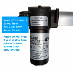 Life Easy Supply KDYJT018-219 Kaidi Linear Actuator For Power Recliner Lift Chairs Motor Replacement