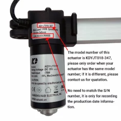 Life Easy Supply Kaidi KDYJT018-347 Linear Actuator Motor Assembly