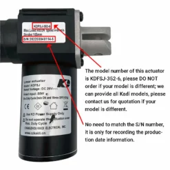 Life Easy Supply Kaidi KDFSJ352-6 Linear Actuator Motor Assembly