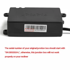 Life Easy Supply EMoMo Heat And Vibration Massage Junction Box For Recliner SN:E032D2HL