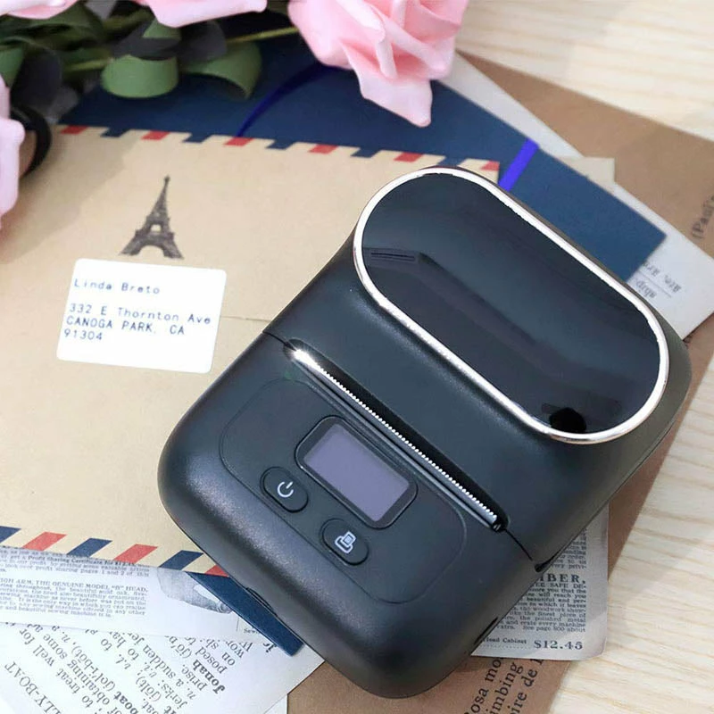 Life Easy Supply M110 Portable Bluetooth Thermal Printer Mini Mobile Sticker Label Maker, QR Barcode Clothing Jewelry Label Printing Machine 15 Life Easy Supply M110 Portable Bluetooth Thermal Printer Mini Mobile Sticker Label Maker, QR Barcode Clothing Jewelry Label Printing Machine