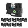 Life Easy Supply 10 Pcs 3rd Party Print Tape For Brother Printer 3/8 In (9mm) Replaces TZ-221 TZE-221 Other Products