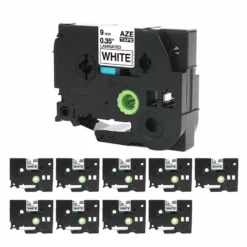 Life Easy Supply Sales 25 Life Easy Supply 10 Pcs 3rd Party Print Tape For Brother Printer 3/8 In (9mm) Replaces TZ-221 TZE-221 Other Products