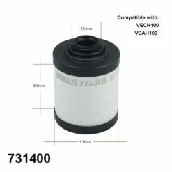 Life Easy Supply Other Products Exhaust Oil Mist Filter Replaces Rietschle 731400 For VECH100/VCAH100 Vacuum Pump