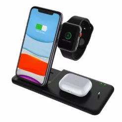 Life Easy Supply Sales 32 Life Easy Supply Wireless 4 In 1 Charge Stand For IPhone, Apple Watch, Airpods, Qi Wireless Charging Device Fast Charging