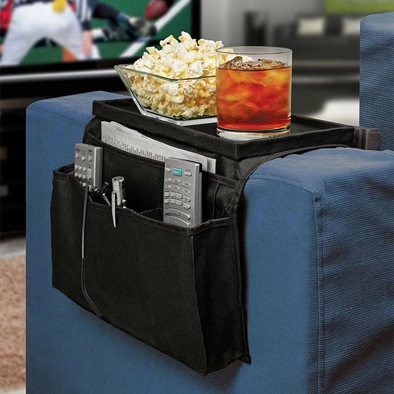 Life Easy Supply Upholstery Sofa Recliner Chair Armrest Organizer With 5 Pockets & Cup Holder Tray 3 Life Easy Supply Upholstery Sofa Recliner Chair Armrest Organizer With 5 Pockets & Cup Holder Tray