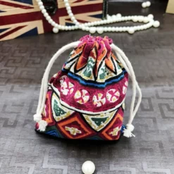 Life Easy Supply Other Products 8Pcs Drawstring Linen Storage Bag Beam Bag For Small Items Like Gifts Jewelry Cosmetic Electronics Coins