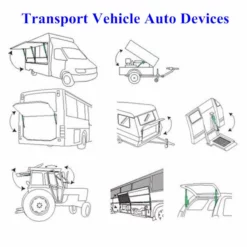 Life Easy Supply Linear Actuator Wireless Remote Controller Set 12/24V Suitable For Recliner, Garage Door, Medical Chair/beds, Salon Chair Etc