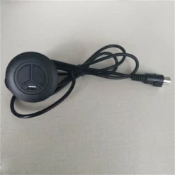 Life Easy Supply Switch & Charger Universal Fixed 2 Button Remote Controller For Recliner Sofa With USB Charger & LED Light Round Shape