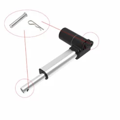 Life Easy Supply 5 Pcs DIY Install Clevis Pin & Clip For Recliner Linear Actuator Motor 0.3*2.29" Upholstery