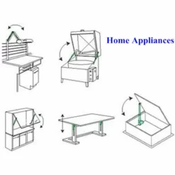 Life Easy Supply Switch & Charger Universal Round Hand Controller For Electric Furniture Fixed Side Handset
